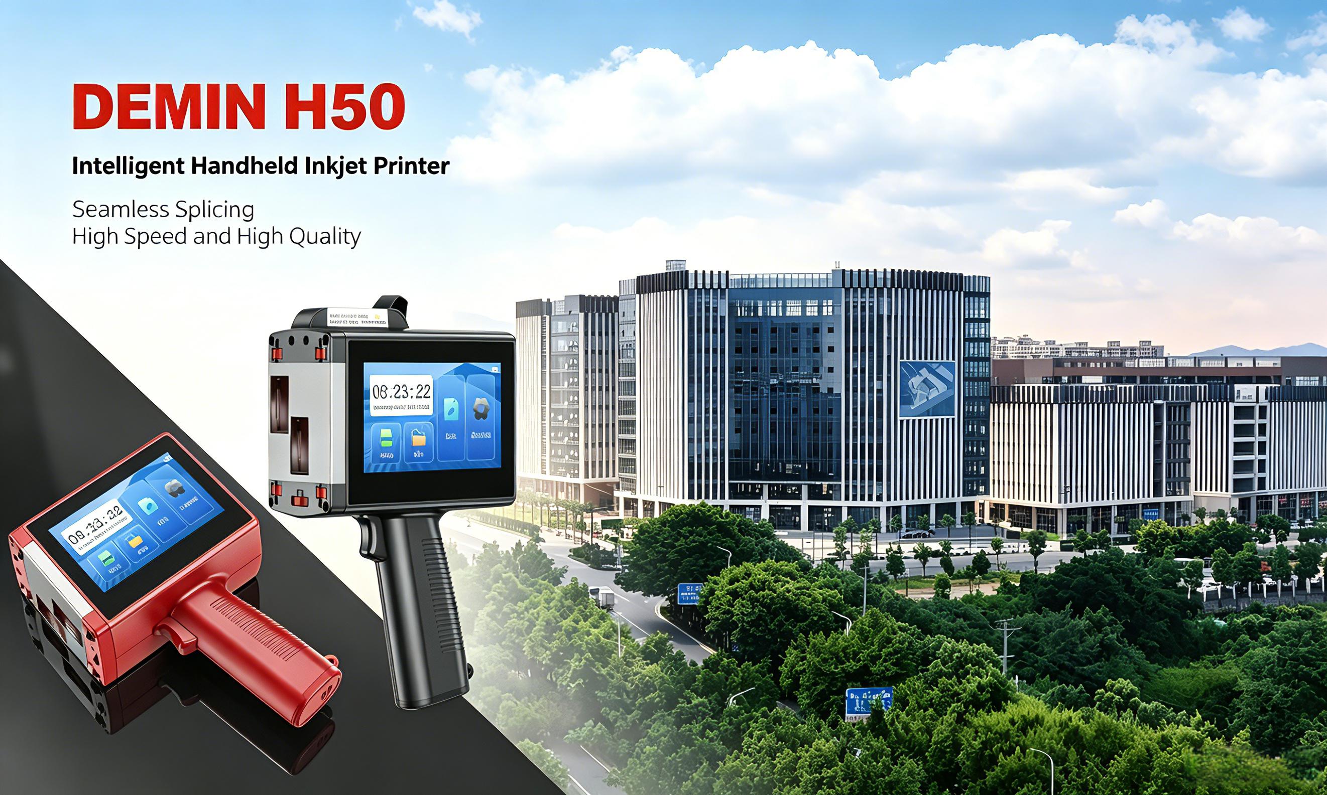 Demin Handheld Printer