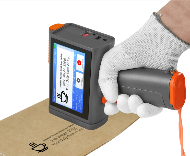 Handheld inkjet printer Handheld inkjet printer