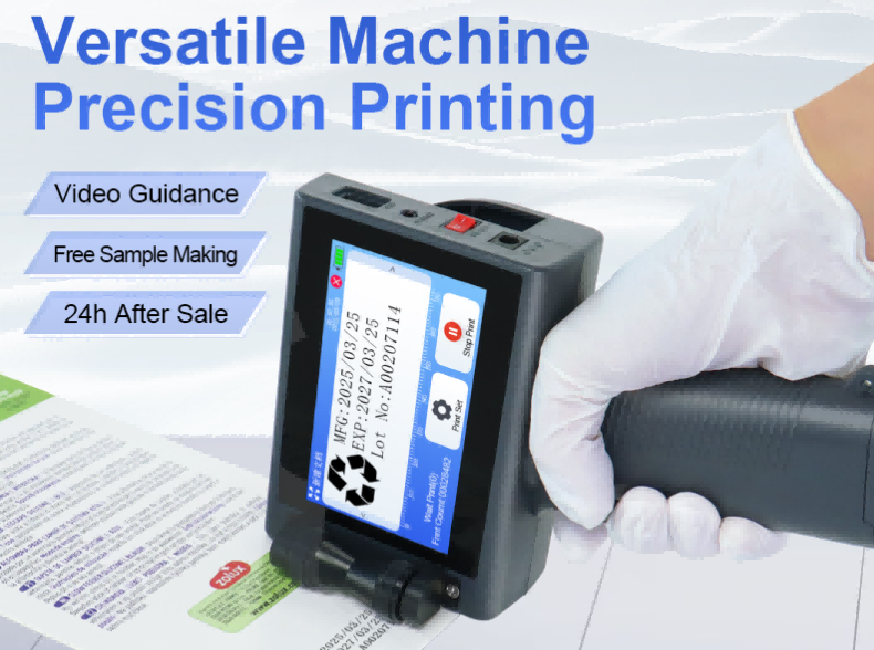 Portable Handheld Inkjet Printers for Irregular Surfaces and Large Objects
