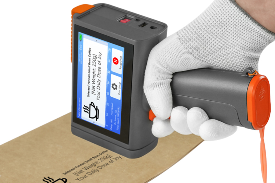 Handheld inkjet printer Handheld inkjet printer