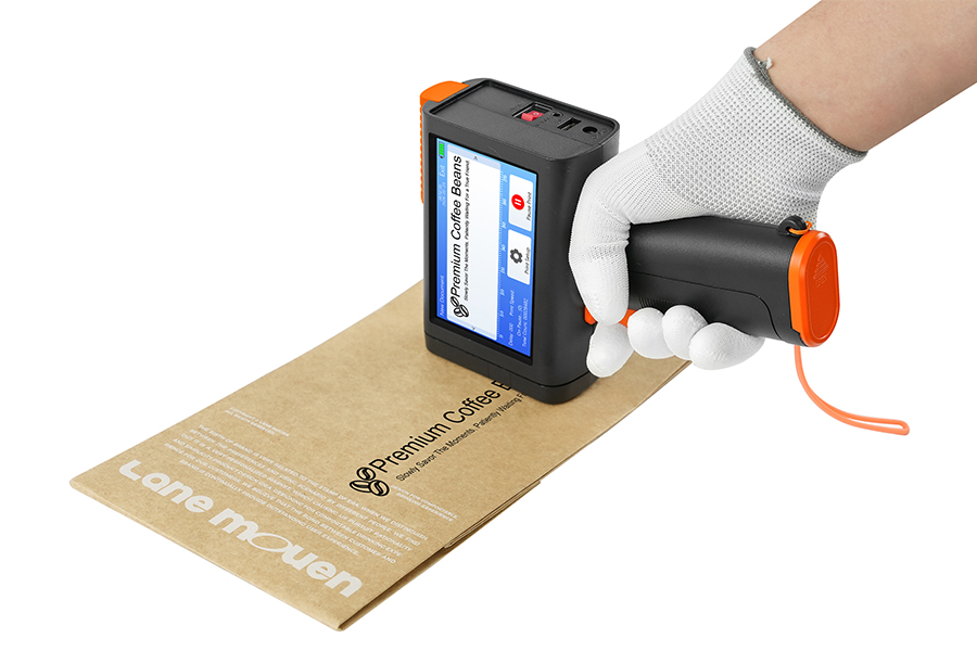 Handheld inkjet printer